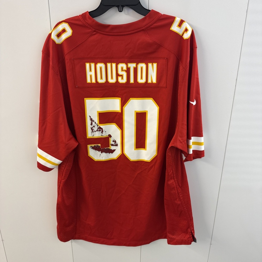 Kansas City Chiefs Justin Houston #50 Nike Vapor Home Football Jersey Sz XXL **